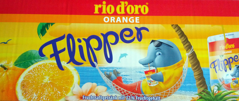 Flipper Fruchtsaftgetränk © rio d'oro / Aldi Süd
